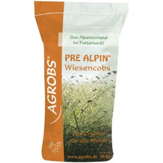 Agrobs - Pre Alpin Wiesencobs - Das Original für alle Pferde - Pferdefutter - 20 Kg