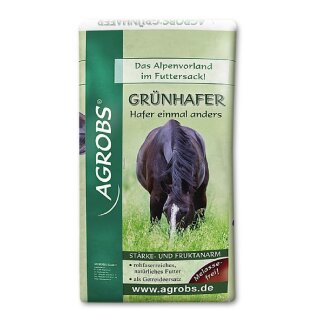 Agrobs - Grünhafer - Aus der jungen Haferpflanze - Pferdefutter - 15 Kg