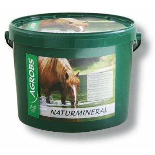 Agrobs - Naturmineral - Mineralfutter - Die naturbelassene Mineralstoffversorgung 10 Kg Eimer