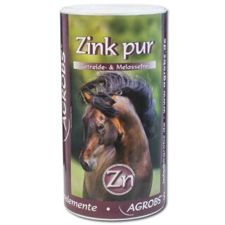 Agrobs - Zink pur - Für eine gezielte Zinkversorgung - Pferdefutter 3 Kg Eimer