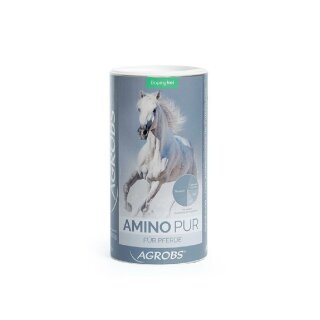 Agrobs - Amino pur - Reich an essentiellen Aminosäuren - Pferdefutter 800g Dose