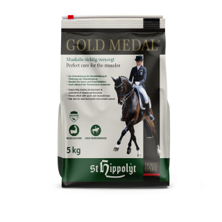 St. Hippolyt - Gold Medal - Muskeln richtig versorgt - Pferdefutter