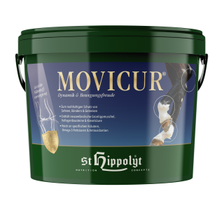 St. Hippolyt - Movicur Bindegewebskur - Effizienter Nährstoffausgleich - Pferdefutter 5 Kg Eimer