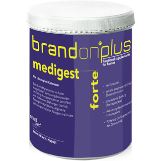 St. Hippolyt - Brandon plus Medigest Forte - Bei hartnäckigem Kotwasser - 1 Kg Dose