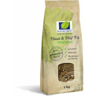 Nature´s Best - Haut & Huf - Fit - die gesunde Belohnung - 1 Kg Papierbeutel