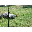 PoultryNet grün, elektrifizierbar, 50m, Doppelspitze, grün, 106cm