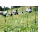 PoultryNet grün, elektrifizierbar, 50m, Doppelspitze, grün, 106cm