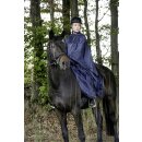 Covalliero Regenponcho - Einheitsgröße - blau - 100% wasserdicht