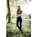 Riding Tights - Reitleggings - Equona - Sommer-Reithose - Vollbesatz schwarz 38/40