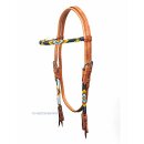 Beaded Headstall Thunderbird - Westerntrense -...