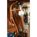 Anatomically Shaped Harness Headstall - Westerntrense - Kopfstück - weich gepolstert
