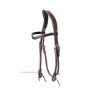 Anatomically Shaped Headstall Dark - Westerntrense -...