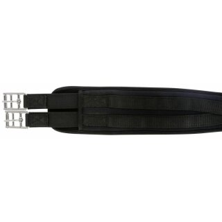 Sattelgurt mit Memory-Schaum schwarz 115cm