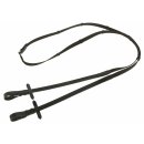 Gummizügel Antislip - gummiert Full - schwarz/braun - 3m lang, 20mm breit