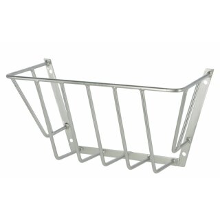 Kerbl Heuraufe - besonders stabile Ausführung - Stababstand 80 mm - LxBxH 56x29,5x23cm