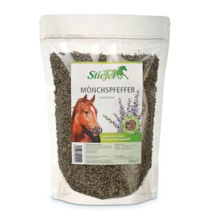 Stiefel Mönchspfeffer 500g - Pflanzenstärke für einen ausgeglichenen Hormonhaushalt - ganze Samen