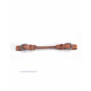 Kinnriemen Snafflebit Curb Strap Round