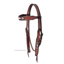 Basket Tooled Fancy Headstall - Kopfstück - Trense -...