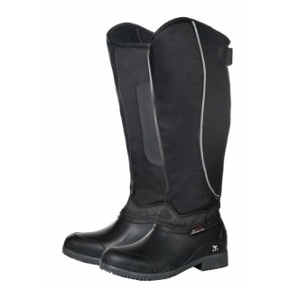 Winterreitstiefel - Reitstiefel gefüttert - Winterstiefel KANADA - schwarz