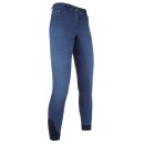 Reithose -  Denim Easy - Jeansreithose - 3/4 Silikonbesatz - jeansblau