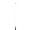 Dressurgerte - 130CM LANG - schwarz mit Handschlaufe