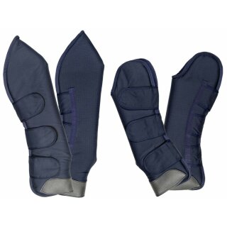 Transportgamaschen - PREMIUM - Dunkelblau - 4-er Set