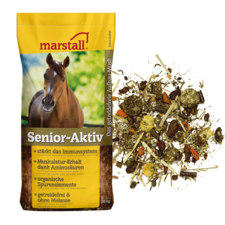 Marstall Senior Aktiv - getreidefreies Aufbaumüsli - 20 Kg