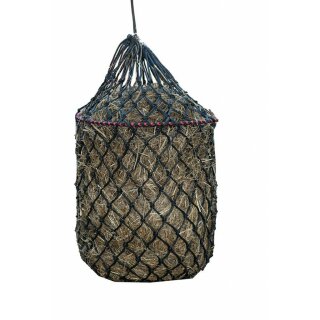Heunetz EASY FILL - rot/schwarz - 45x100cm, Maschenweite 6x6cm