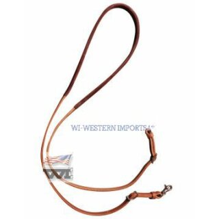 Roping Reins - geschlossene Zügel - braun