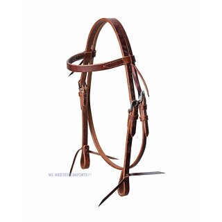 Westerntrense für PONYS - Pony-Kopfstück - Ponytrense - Straight