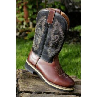 Westernstiefel - Softy Cow - braun