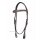 Westerntrense - Kopfstück - Dark Oily Headstall with Dots