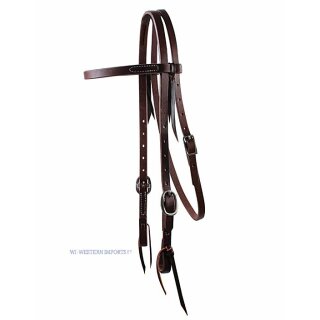 Ranchhand Browband Headstall - Westerntrense - Kopfstück - Double Buckle