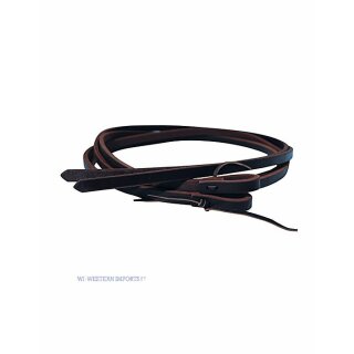 Westernzügel - Ranchhand Heavy Oil Harness Reins 1/2" - 13mm breit / 225cm lang