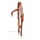Westerntrense Kopfstück - HEADSTALL W./ CHECKER TOOLING