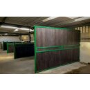 EQUI- Viva Premium Trennwand Pferdeboxentrennwand Holz/Gitter