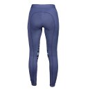 Damen Reit-Tights KATE Reithose Reitlegging - Top Grip - Besatz - Farbe Marine - elastisch