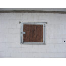 Pferdestall-Fensterladen - mit Rahmen - 100x100cm - zzgl....