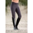 Reitleggings - MONDIALE - Reithose - Legging - blau/grau - Silikon-Vollbesatz