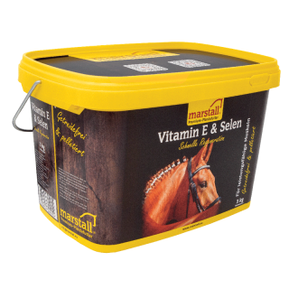 Marstall - Vitamin E & Selen - für leistungsfähige Muskeln - 3 Kg Eimer