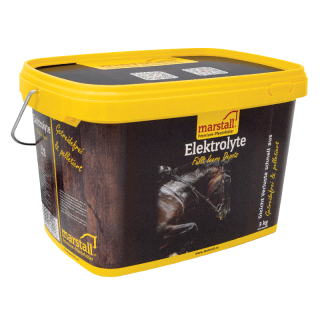 Marstall - Elektrolyte - Gleicht Verluste schnell aus - 3 Kg Eimer