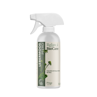 Relax BioCare LEBERMOOS - 500ml - bei Pilzbefall / Haarverlust / Juckreiz