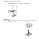 Rundbogenhalle - Rundbogenzelt - Weideunterstand - 4,50 x 4,50 x 2,25m - Lieferung FREI HAUS