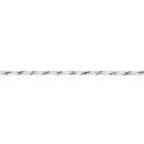 AKO Premium Light Weidezaunseil, 6mm, 400m, weiß/blau