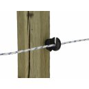 AKO Premium Light Weidezaunseil, 6mm, 400m, weiß/blau