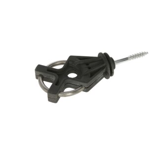 AKO Premium Torisolator Torgriffisolator X³ verzinkt - schwarz - 10er Pack