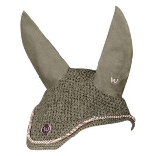 Fliegenohren / Fliegenhaube - modern rosé - Khaki