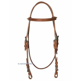 Westerntrense Kaltblut Kopfstück - Roping Headstall