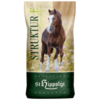 St. Hippolyt - Struktur-Energetikum - Getreidefrei - 15 Kg Sack - Pferdefutter