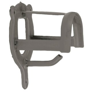Trensenhalter perldunkelgrau, pulverbeschichtet